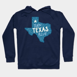 Turn Texas Blue Hoodie